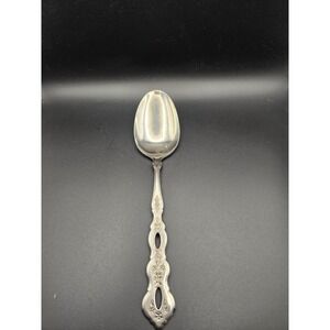 Oneida Community FANTASY Stainless Solid Serving Spoon Burnished Flatware